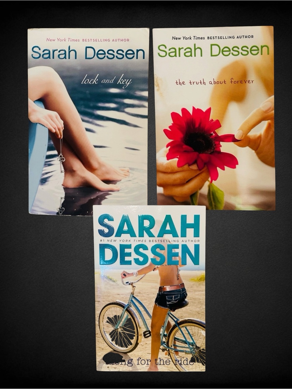 Sarah Dessen YA Romance Paperback Book Bundle - 3 Books